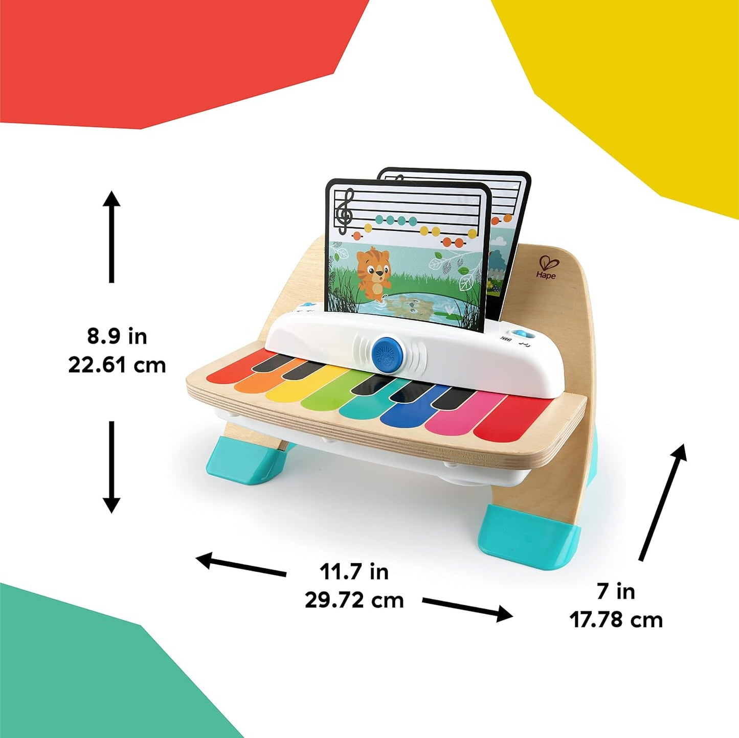 "Enchanting Hape Magic Touch Piano: a Musical Delight for Toddlers, 6 Months and Beyond!"