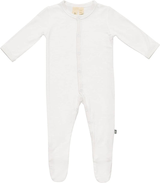 Soft Bamboo Rayon Footies, Snap Closure, 0-24 Months, Solid Colors